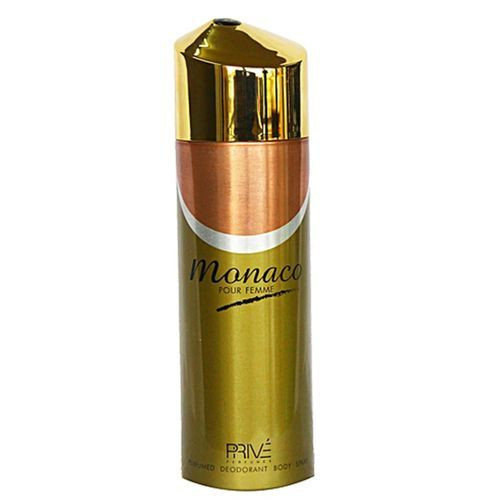 Monaco Pour Femme Perfumed Deodorant Body Spray 175ml 5.8 Fl. Oz