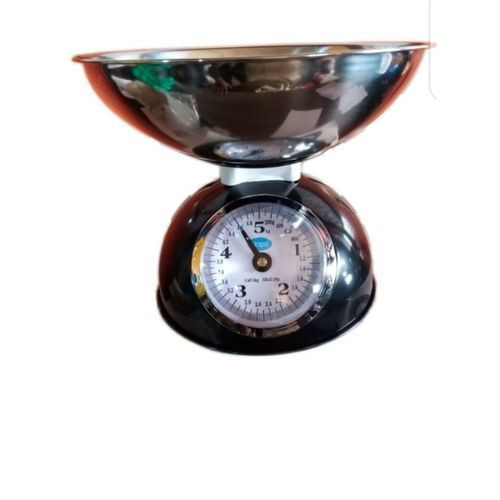 Stainless Steel Mechanical Weighing Kitchen Scale Set - White