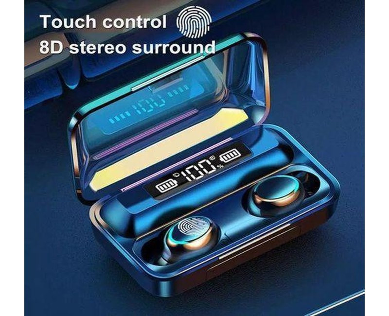 Buds Pro TWS Earbuds True Wireless Headphones Bluetooth Stereo Bass Handset - Black