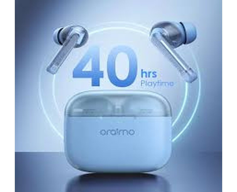 FreePods Lite Earbuds with 40Hr Playtime,Custom EQ modes App, ENC Mic, Waterproof lPX4, BT 5.3 Bluetooth Headset - White