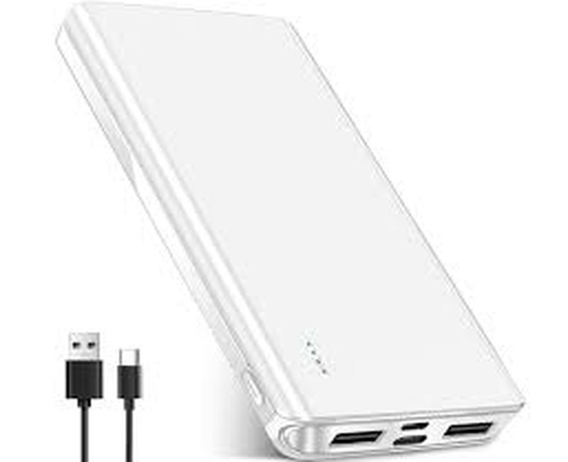 20000mAh portable Power - Bank/White