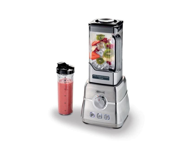 KENWOOD BLENDER 1500W+6Speed+3Liters Glass Jug+To Go Bottle+ Ice Crushing BLM91.640SS