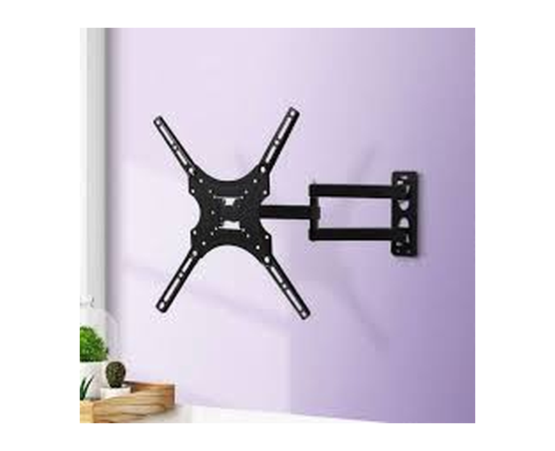 Rotating TV Mount 14"-55"+HDMI Cable 1.5m- Black