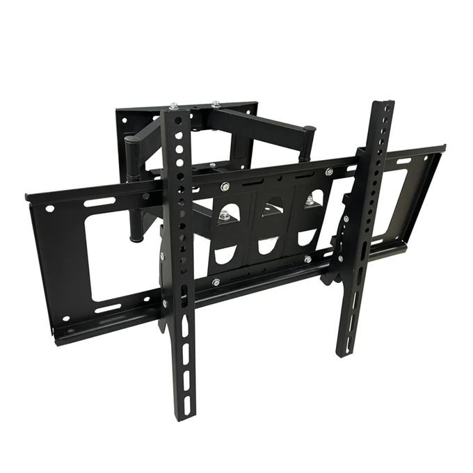 Universal Rotating TV Wall Mount Double Arm  26" to 55"-Black