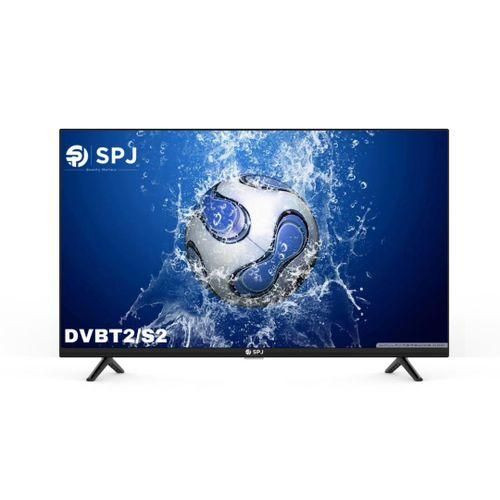 SPJ 32 Inches Digital Frameless Television With Non Breakable Screen HD LED Tv-Black