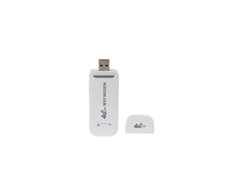 4G LTE Simcard Unlocked Wi-Fi Modem Router Wingle Hotspot 3 in 1– White
