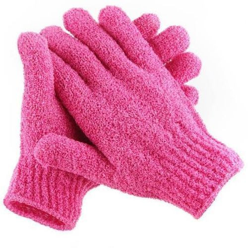 A Pair Of Exfoliating Bath Gloves