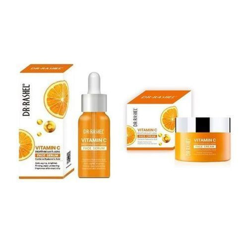 Dr. Rashel Vitamin C Brightening & Anti-Aging Face Cream + Face Serum