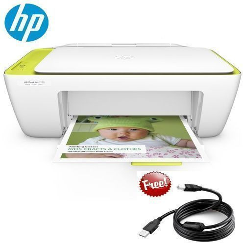 Original DeskJet 2320 Ink Advantage All-in-One Printer + Free Printer Cable - White
