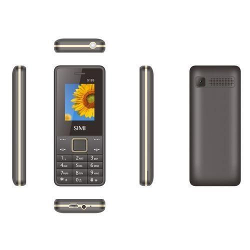 SIMI Functional Phone SIMI S126 with 1.77-Inch Screen, Dual SIM, and 1050mAh Battery