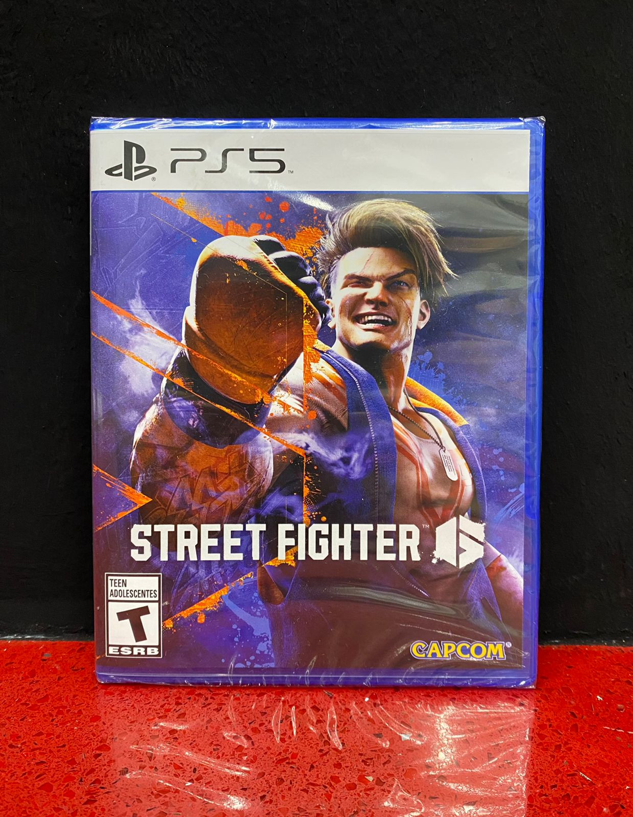 PS5 (PlayStation 5) with Street Fighter 6