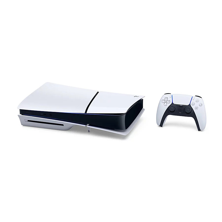PS5 Console Slim with One Controller & FC24 Installed (Refurbished) - White