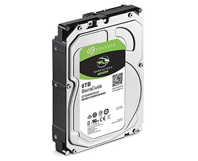 Barracuda Internal Hard Drive 6TB Desktop HDD SATA 6Gb/s 256MB Cache 3.5-Inch (ST6000DM003)- Silver