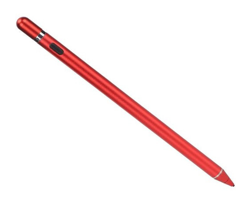Capacitive Stylus, Touch Screen Pen Comfortable 5V 0.2A Input Easy to Operate Copper Tip for Smartphones- Multicolor
