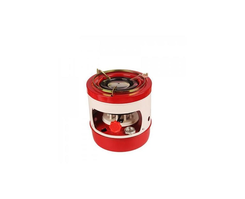 Wick Paraffin Stove - Red, Cream