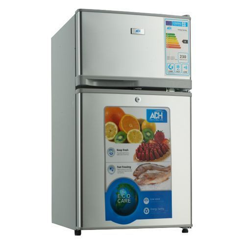 ADH Top Mount Freezer Double Door Refrigerator - Siliver