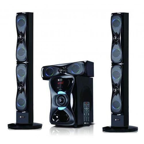 Suber Bass Subwoofer With Clear Sound And Bluetooth Function-Black