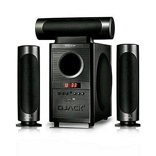 Powerful 3.1 X-Bass Bluetooth Home Theatre System- DJ-903L -Black