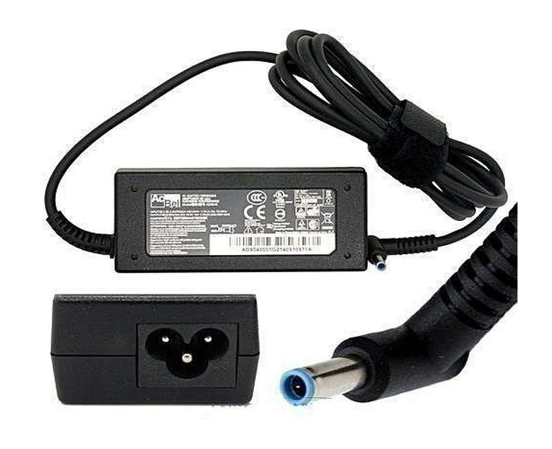 Hp (Blue Pin) Original Laptop 19.5V 3.33A 65W Adapter - Black