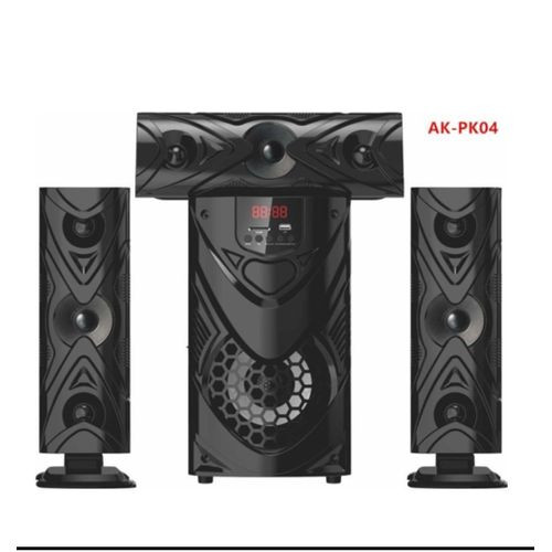 3.1 Multimedia Wireless Subwoofer Speaker With Extra Bass And Clear Sound - Multicolor