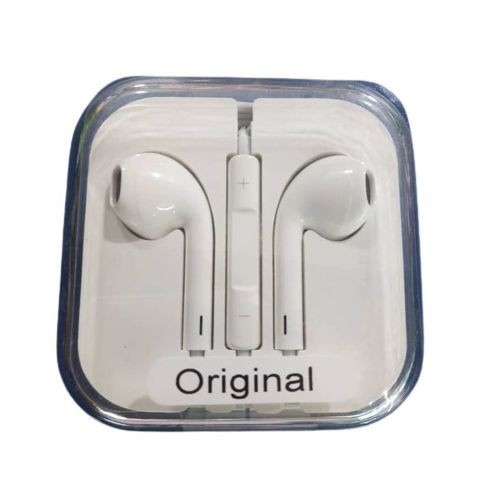 Android And IOS Wired Earphones With Good Sound-White