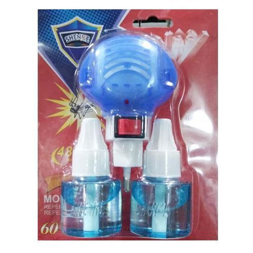 Mosquito Repellent Killing Heater Liquid With 2 Bottles-Blue