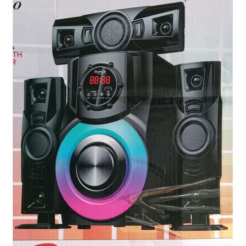 Powerful Wireless Subwoofer With Dynamic Bass Boost-Black