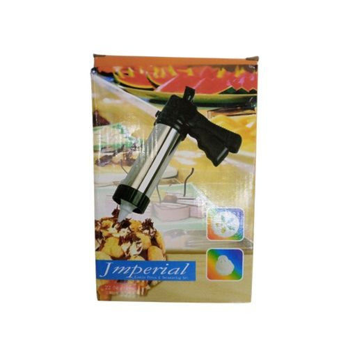 Cake Decorating Set Cookies Press Icing Tools - Silver