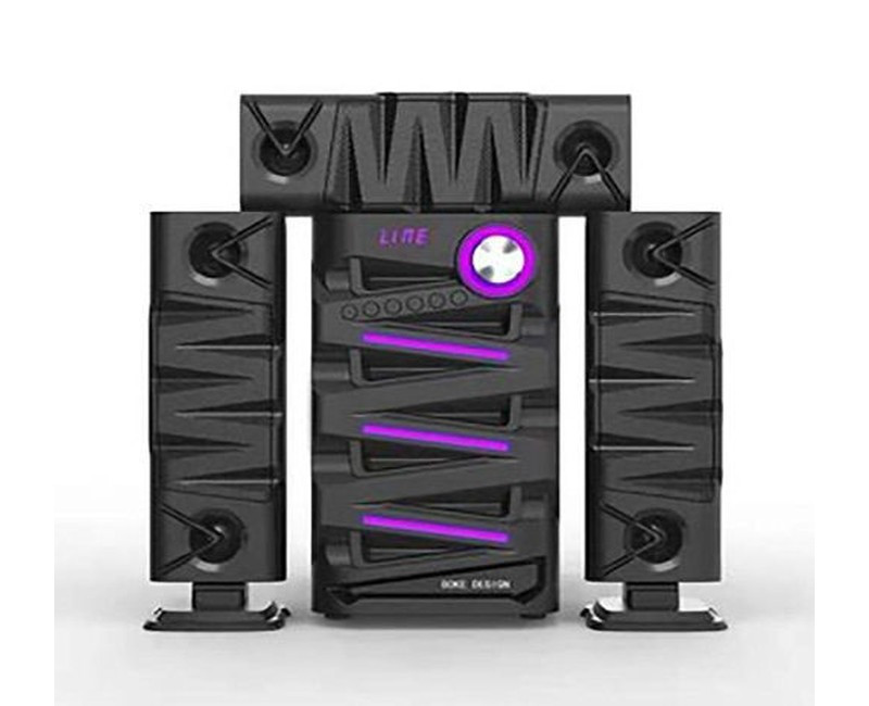 3.1Ch Multimedia Speaker System Subwoofer With Bluetooth Function-Black