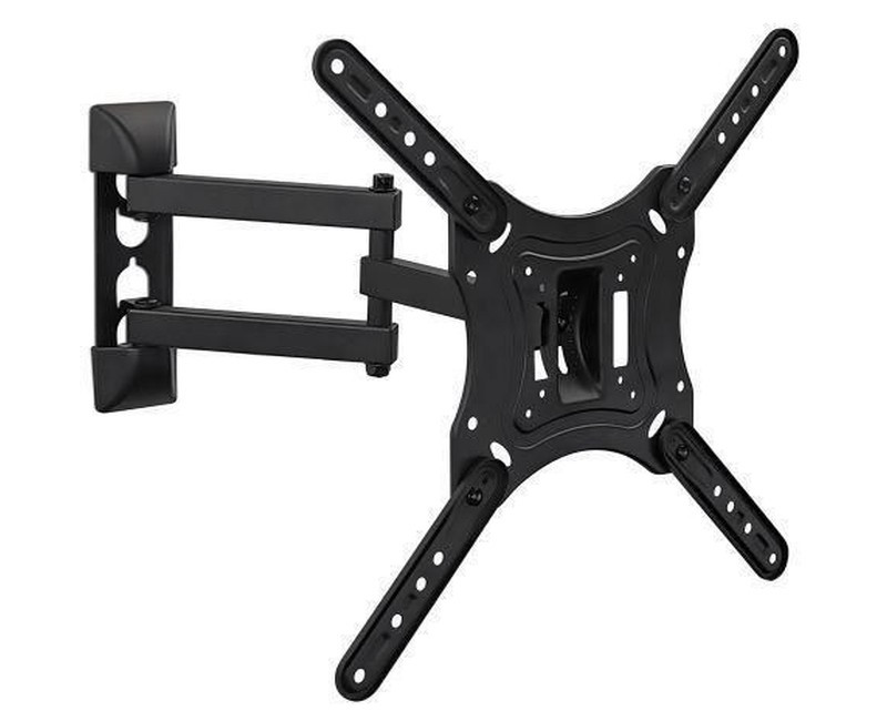 General 14"-55" Swivel, Tilt & Adjustable Full Motion TV Wall Mount Bracket - Black