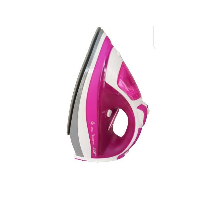 Proffesional Electric Steam Flat Iron - Pink