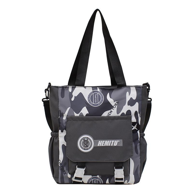 Girls Tote Bag Handbag Shoulder Bag - Multiple Colors (Black, Beige)