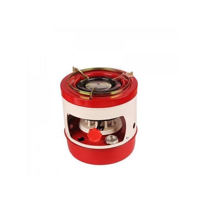 Wick Paraffin Stove - Red, Cream