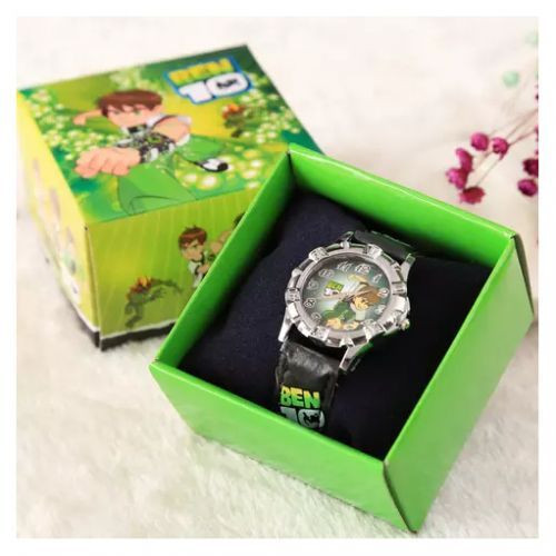 Boxed Ben10 Boy's Watch - Black