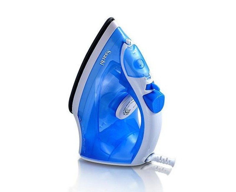 Saachi STEAM IRON 1400 WATT With Nonstick Sole Plate - Blue