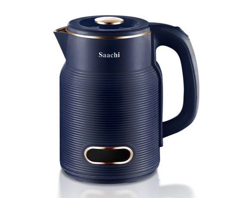Saachi 2L Sleek Electric Kettle Double Wall NL-KT-7774 With Boil Dry Protection & Auto-Shut Off
