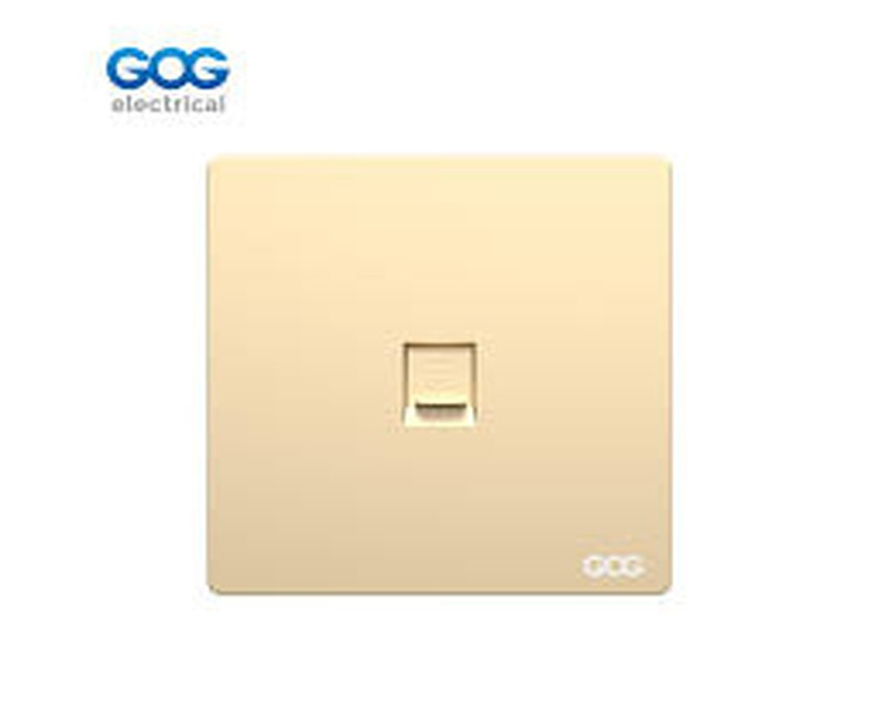 Gentrix/Tronic Brass Telephone Socket Secondary (TDC) TDC5344B