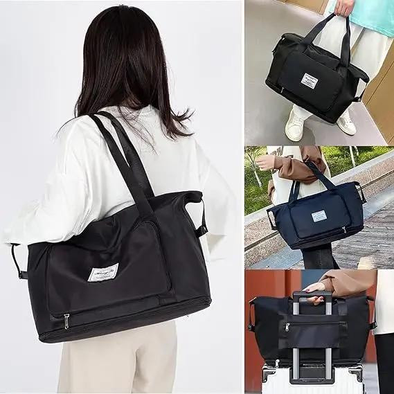 Foldable Travel Bag Fitness Bag Swimming Bag Hand Luggage Storage Bag