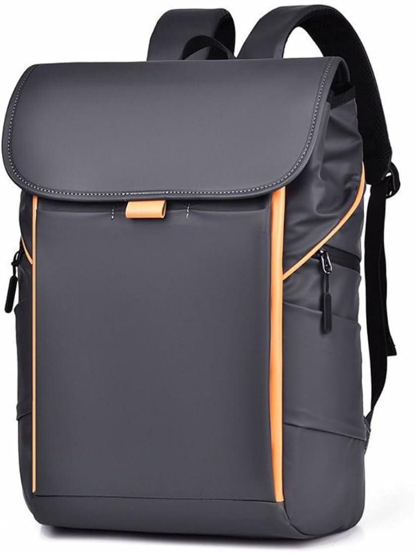 Waterproof Laptop Bag for Men 15.6" Nylon Lightweight laptop bag with trolley strap Large Capacity Travel backpack
