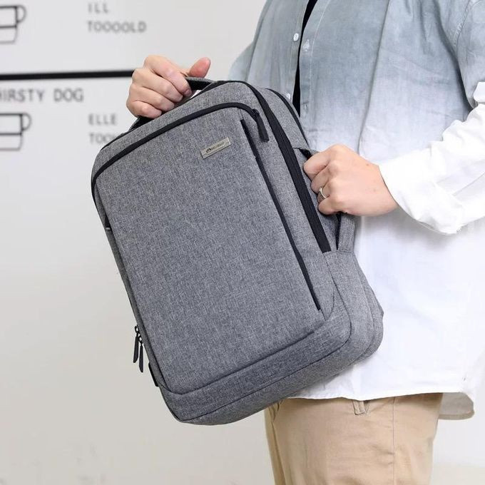 Double Handle USB Port Business Backpacks Office Computer Laptop Backpack