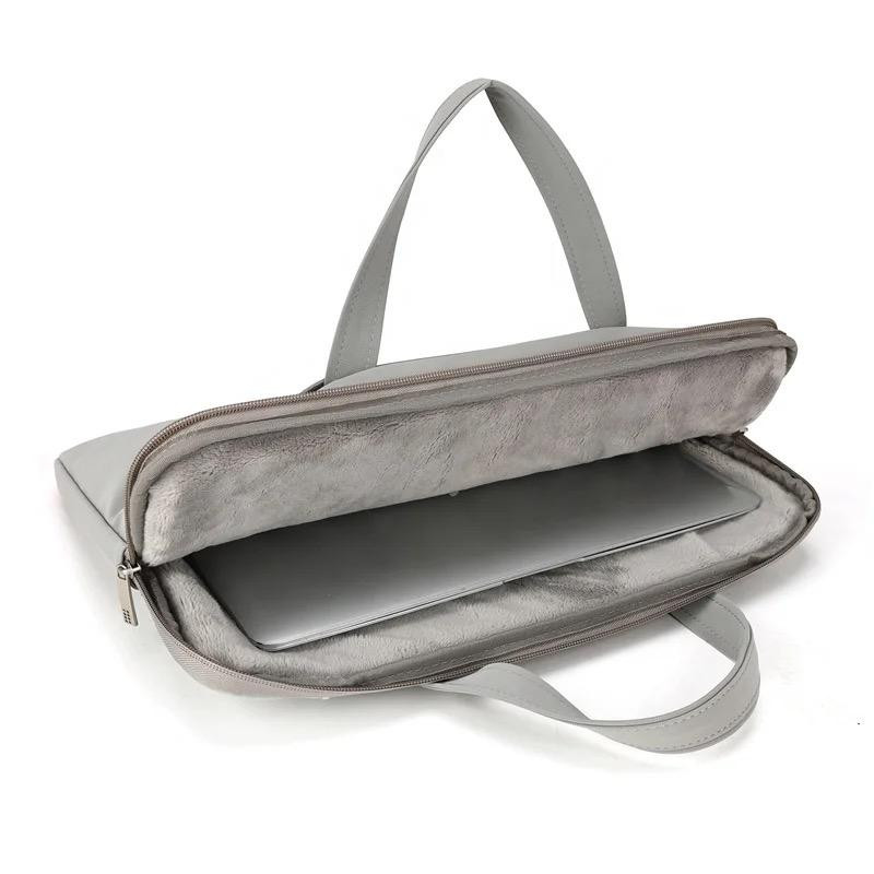 Portable Business Briefcase Fashion Waterproof Laptop Bag for , Hp, Lenovo