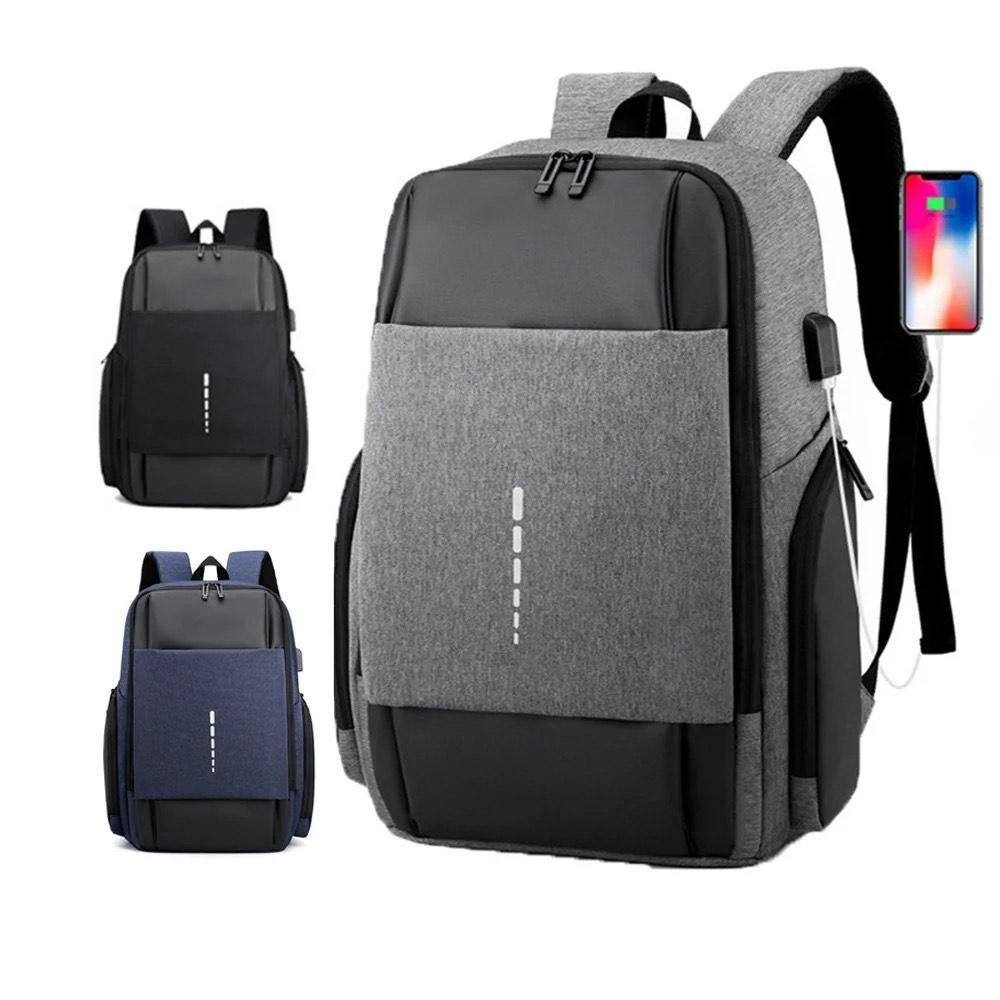 Travel Laptop Backpack Water Resistant Anti-Theft Bag with USB Charging Port and Lock 15.6 Inch Computer Business Backpacks for Laptops(MacBook, Lenovo, Hp)- color may vary