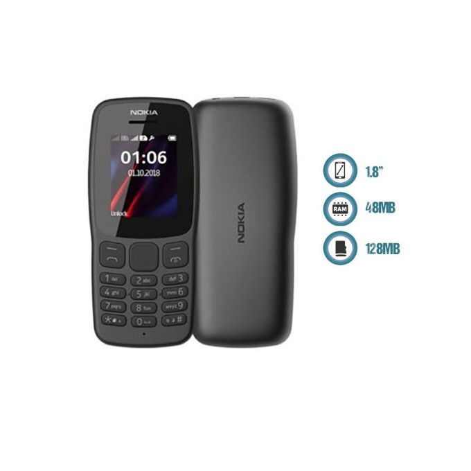 Nokia 105 African Edition Dual Sim - Black
