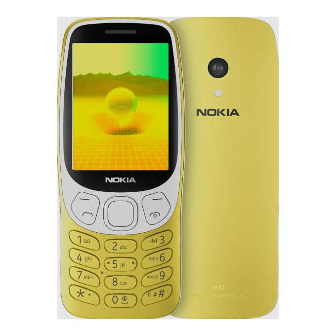 Nokia 3210 - 2.4" 64MB RAM 128MB ROM 2MP 1450mAh - Yellow