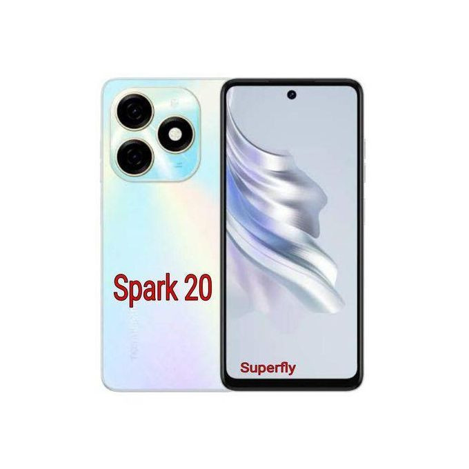 Spark 20 - 6.6" 8GB RAM 256GB ROM 50MP 5000mAh - Cyber White