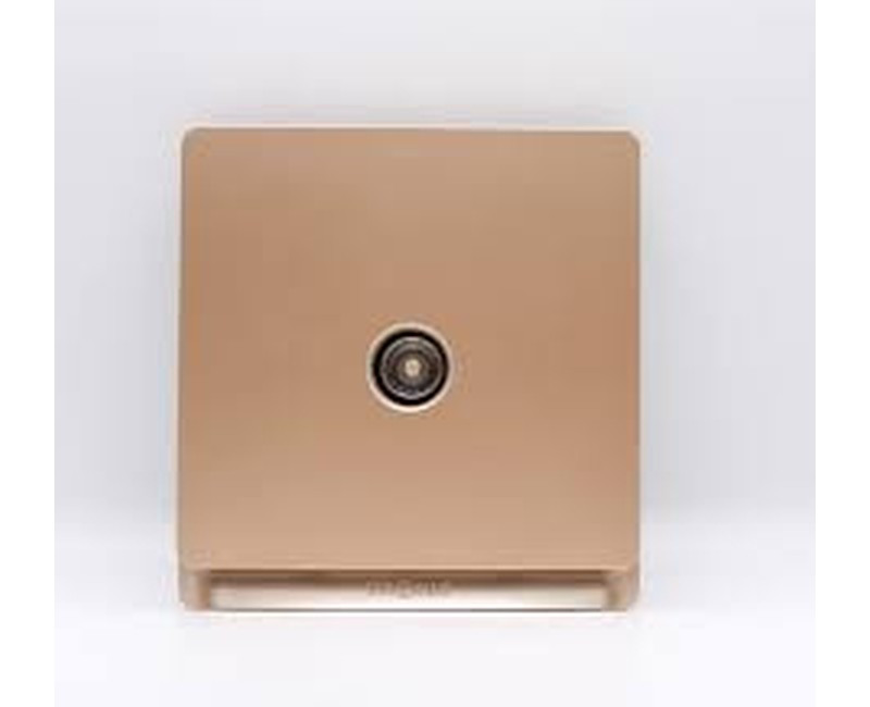 TV SOCKET 1G GOLD TD 5311-GO
