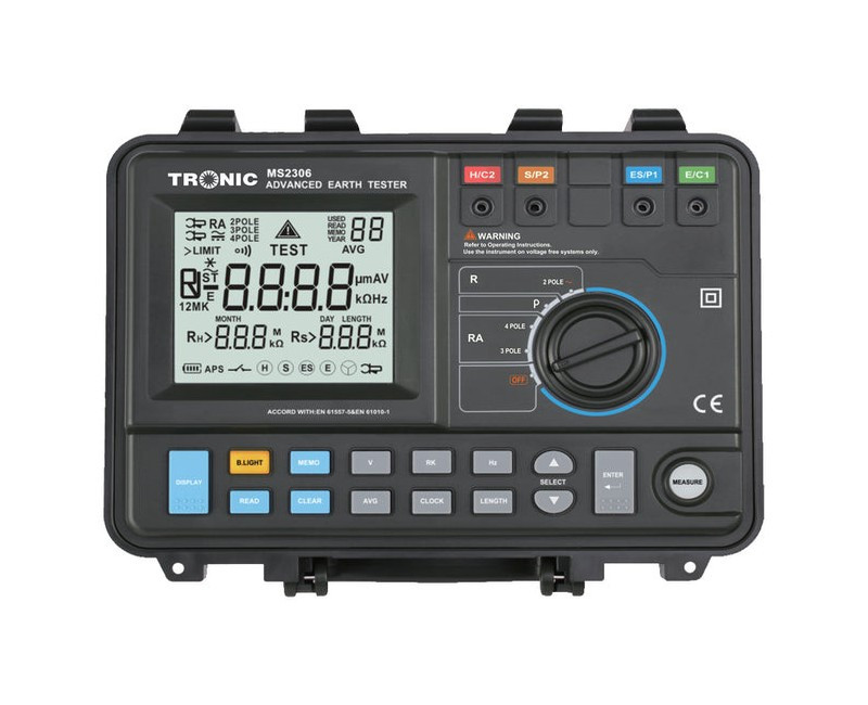 EARTH RESISTANCE TESTER ADVANCED MS2306 MS2306