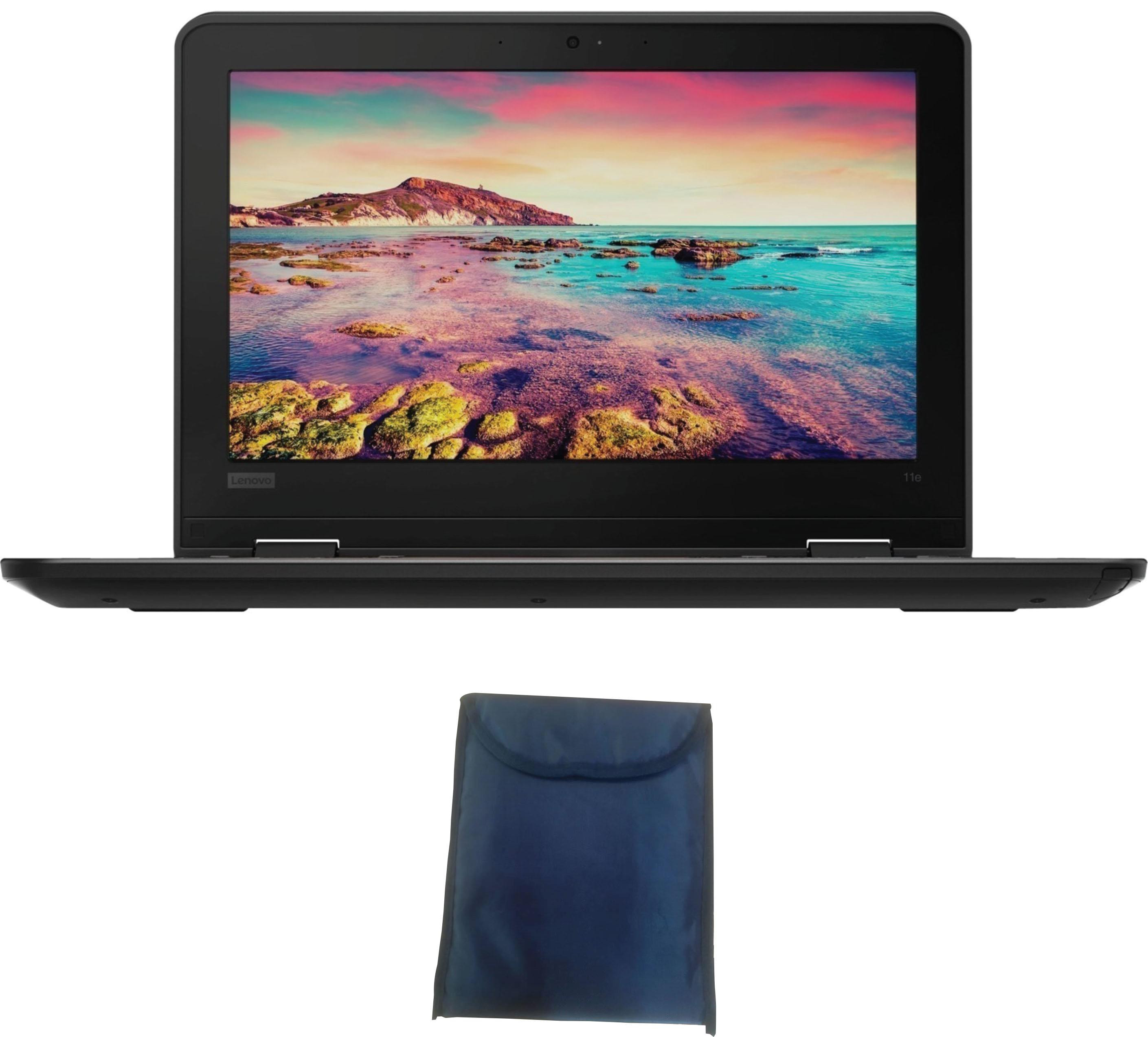 Refurbished Lenovo ThinkPad 11e Mini Laptop 11.6" Inch 4GB RAM,128GB SSD 4hours -Black