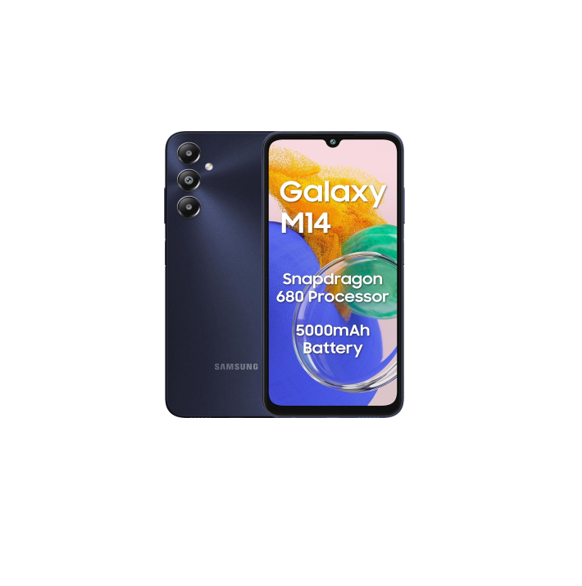 Galaxy M14 - 6.6" 4GB RAM 64GB ROM 50MP 6000mAh - Sapphire Blue
