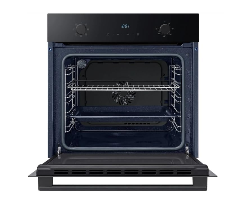 Samsung 68 Litres Built-In Electric Oven 60cm NV68A1140BK; Catalytic Cleaning, Oven Fan & Grill – Black
